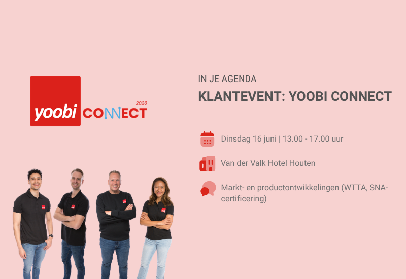 Event voor gebruikers: Yoobi Connect